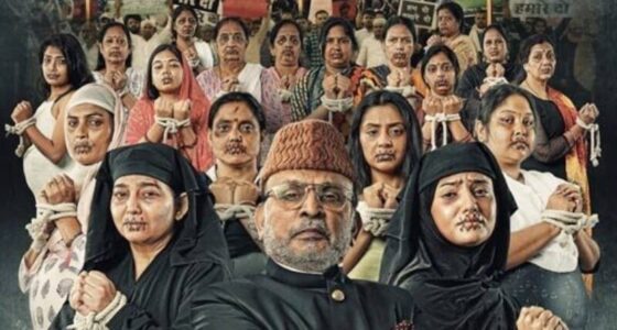 Hamare Baarah Despite receiving a standing ovation at the Cannes Film Festival, the producers and cast get threats of murder and rape.